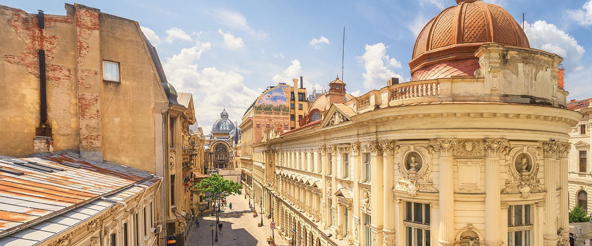The Old Town of Bucharest